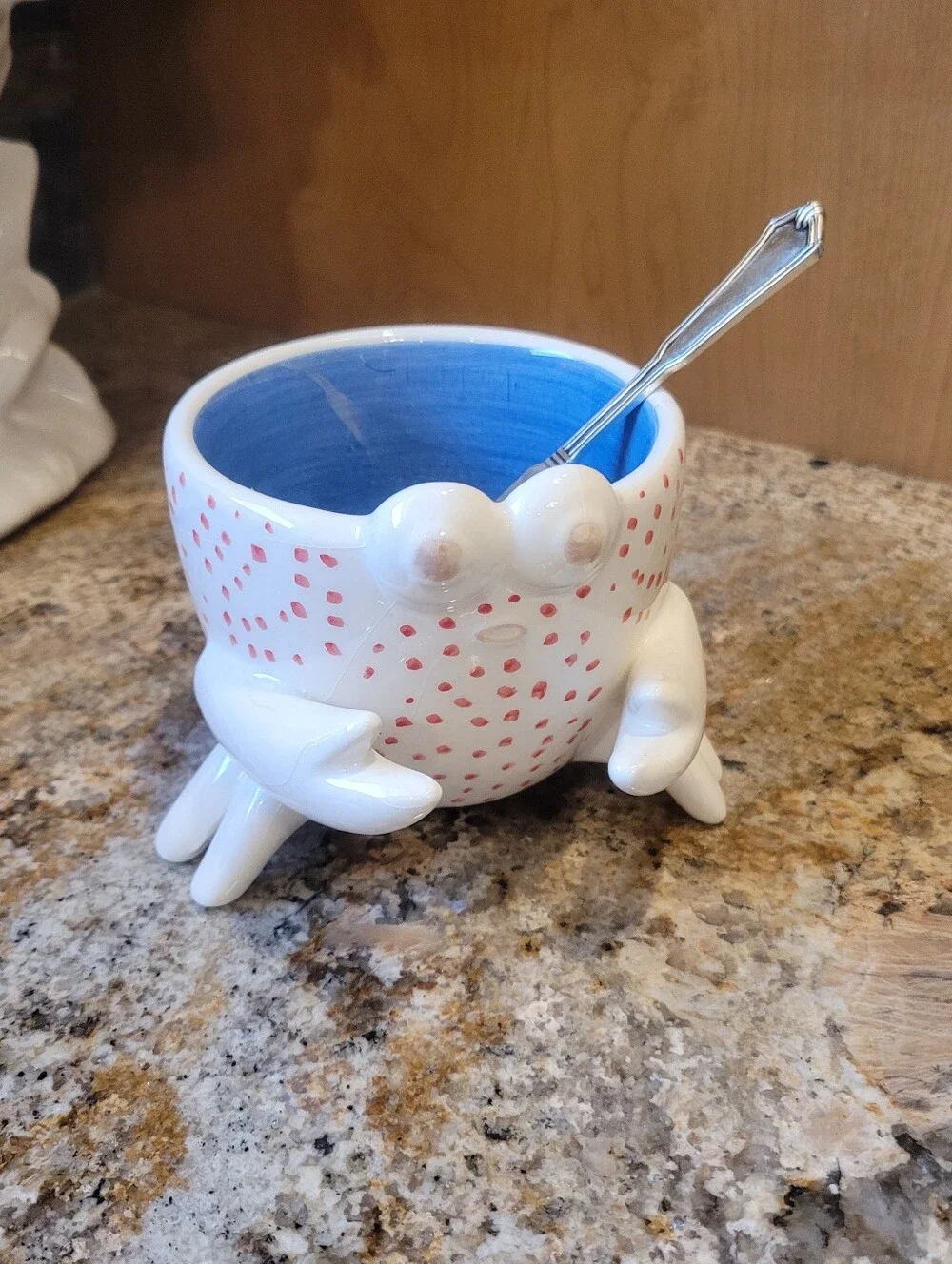 Mud Pie small crab serving bowl w/ spreader